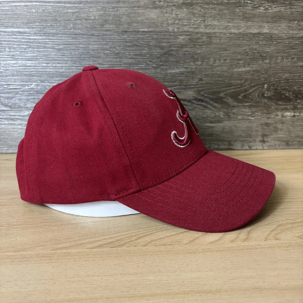 Alabama Crimson Tide Hat Cap Strap Back Red NCAA Football Mens College Sports